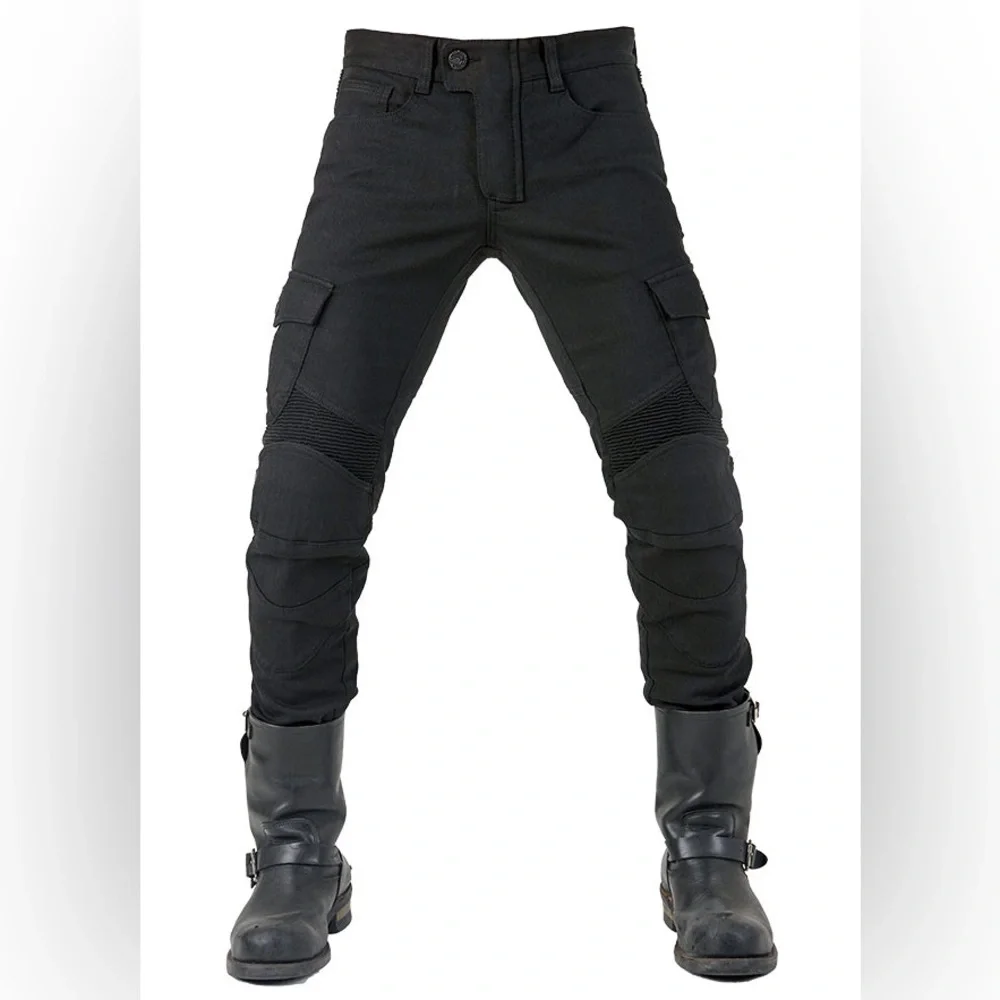 Uglybros Motorpool Black Motorcycle Riding Jeans - Picture 8 of 8